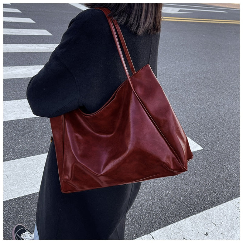 Sac Cabas Femme avec Design Élégant en Cuir PU Lucyle