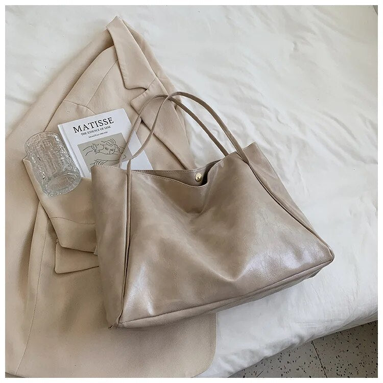 Sac Cabas Femme avec Design Élégant en Cuir PU Lucyle