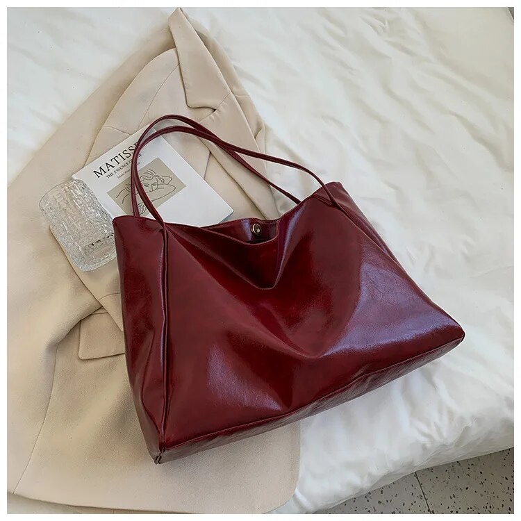 Sac Cabas Femme avec Design Élégant en Cuir PU Lucyle