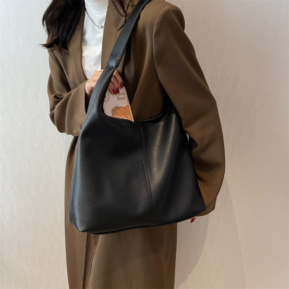 Sac Hobo Femme avec Cuir Végétalien Spacieux Lucyle