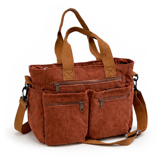 Sac à Bandoulière Femme avec Poches Multiples Lucyle