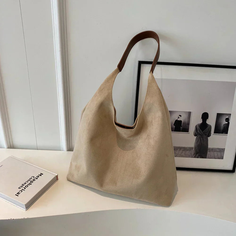 Sac à Main Femme avec Design Élégant en Daim Lucyle