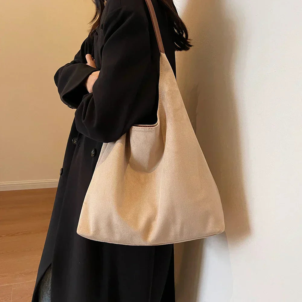 Sac à Main Femme avec Design Élégant en Daim Lucyle