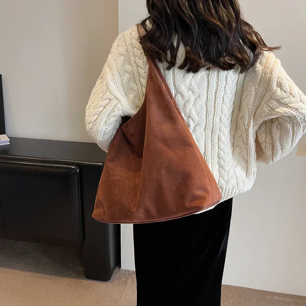 Sac à Main Femme avec Design Élégant en Daim Lucyle