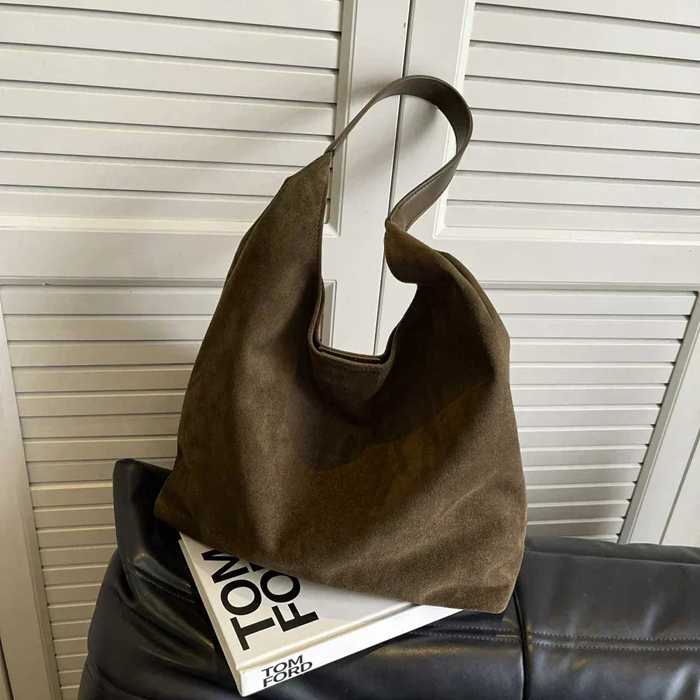 Sac à Main Femme avec Design Élégant en Daim Lucyle