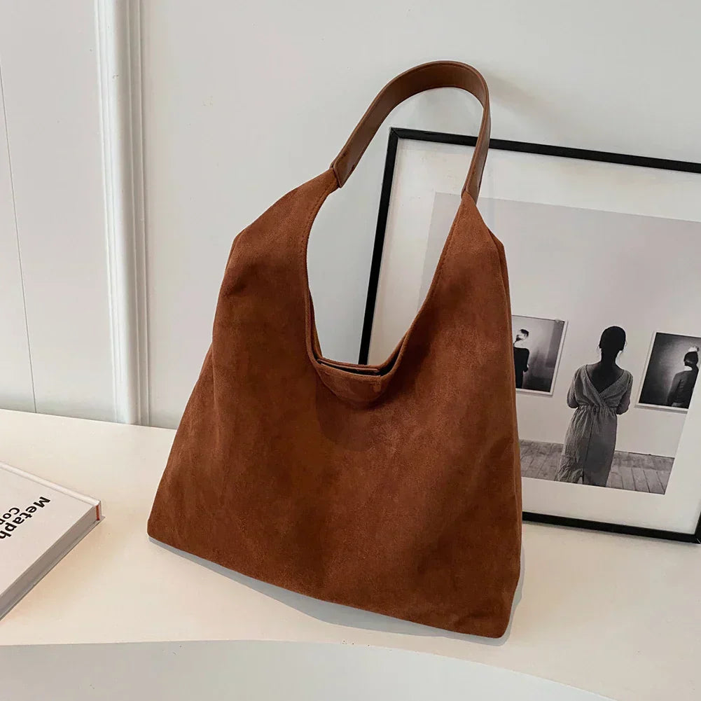 Sac à Main Femme avec Design Élégant en Daim Lucyle