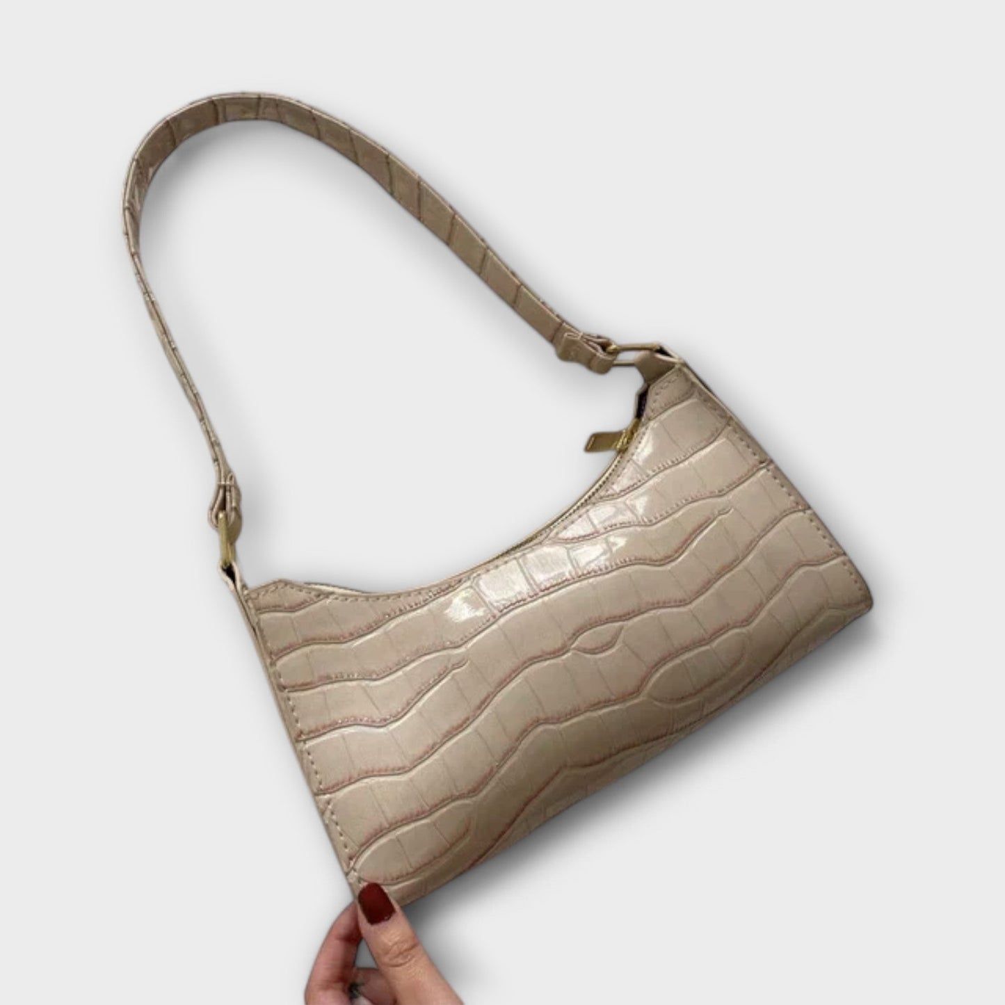 Sac en Cuir Femme avec Finition Brillante Lucyle