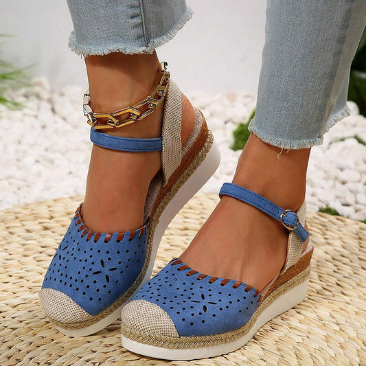 Sandales Compensées Femme avec Confort Optimal Lucyle