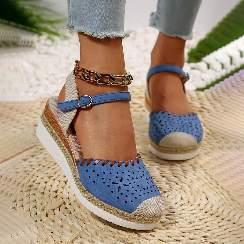 Sandales Compensées Femme avec Confort Optimal Lucyle