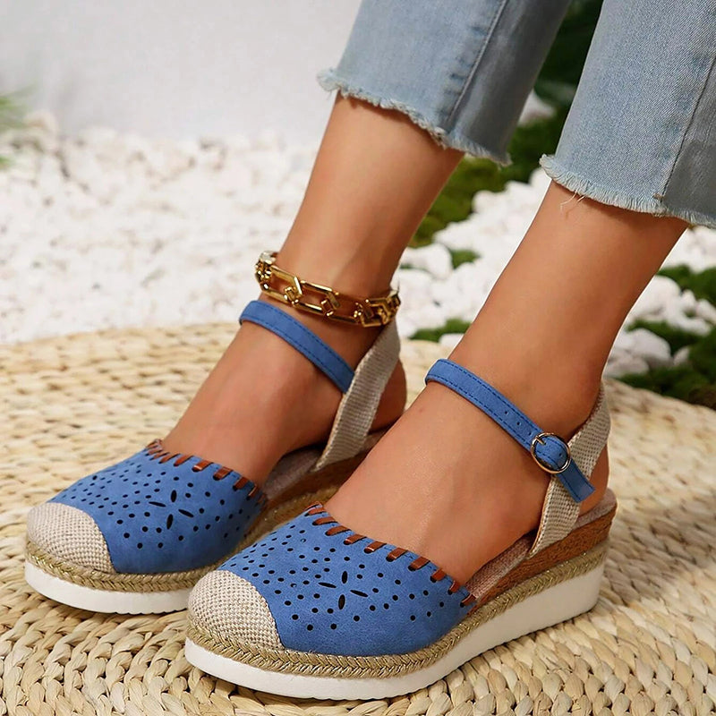 Sandales Compensées Femme avec Confort Optimal Lucyle