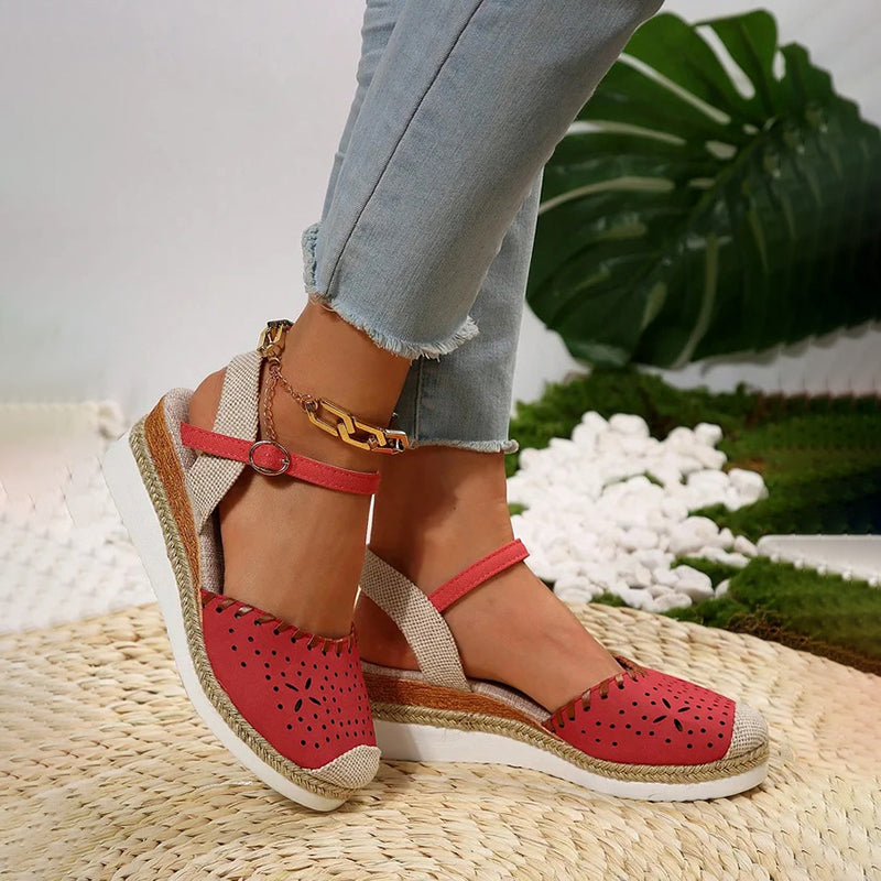Sandales Compensées Femme avec Confort Optimal Lucyle