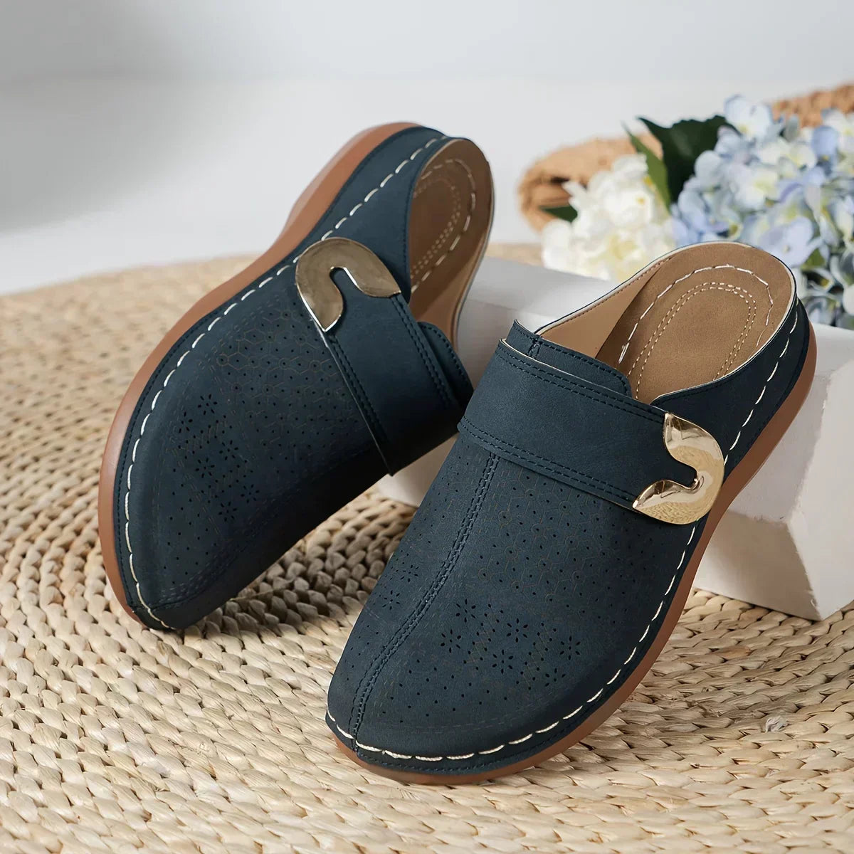 Sandales Compensées Femme avec Semelles Rembourrées Lucyle