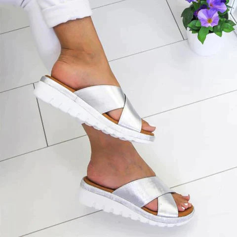 Sandales Femme Ergonomiques avec Semelle à Mémoire Lucyle