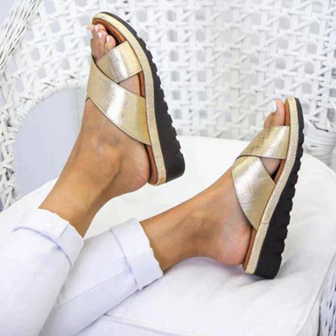 Sandales Femme Ergonomiques avec Semelle à Mémoire Lucyle