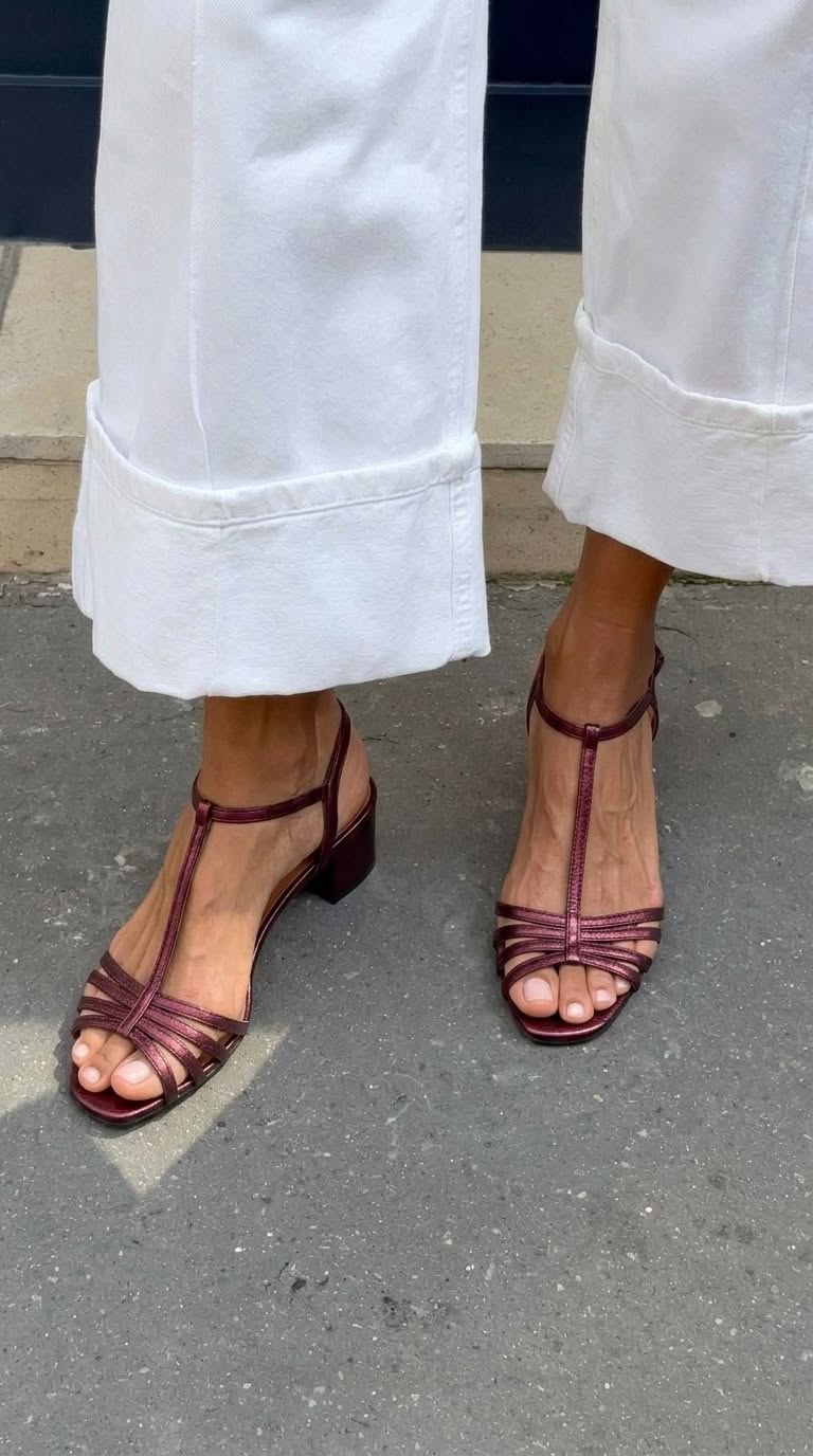 Sandales Femme avec Bretelles Fines Confortables Lucyle