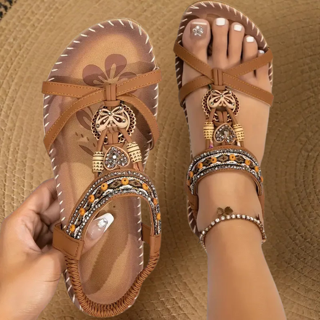 Sandales Femme avec Bride Élastique Lucyle