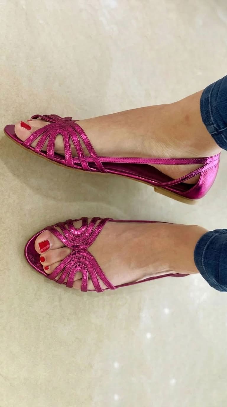 Sandales Femme avec Brides Dorées Élégantes Lucyle