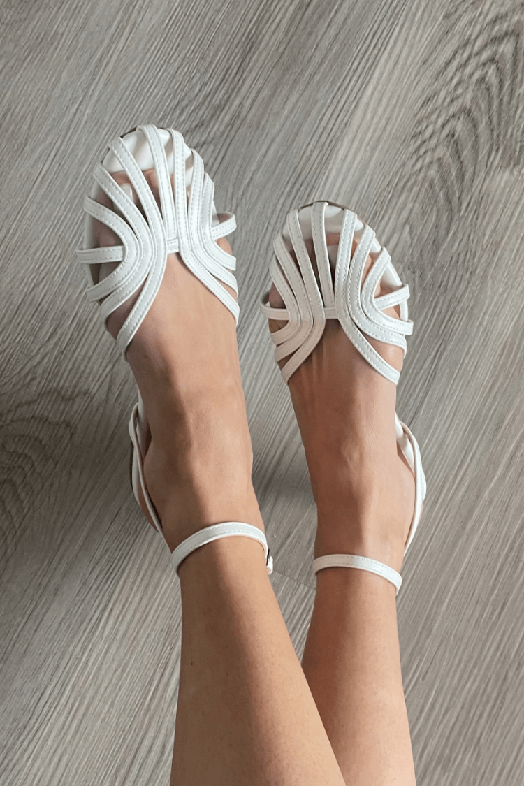 Sandales Femme avec Brides Inspirées des Bijoux Lucyle