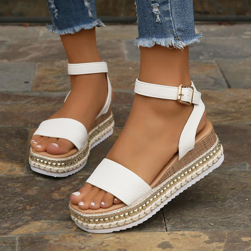 Sandales Femme avec Brides à Boucles Lucyle
