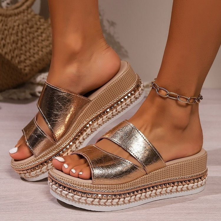 Sandales Femme avec Design Mule et Plateforme Lucyle