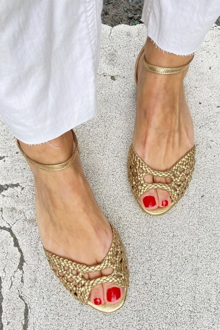 Sandales Femme avec Design Tissé Élégant Lucyle