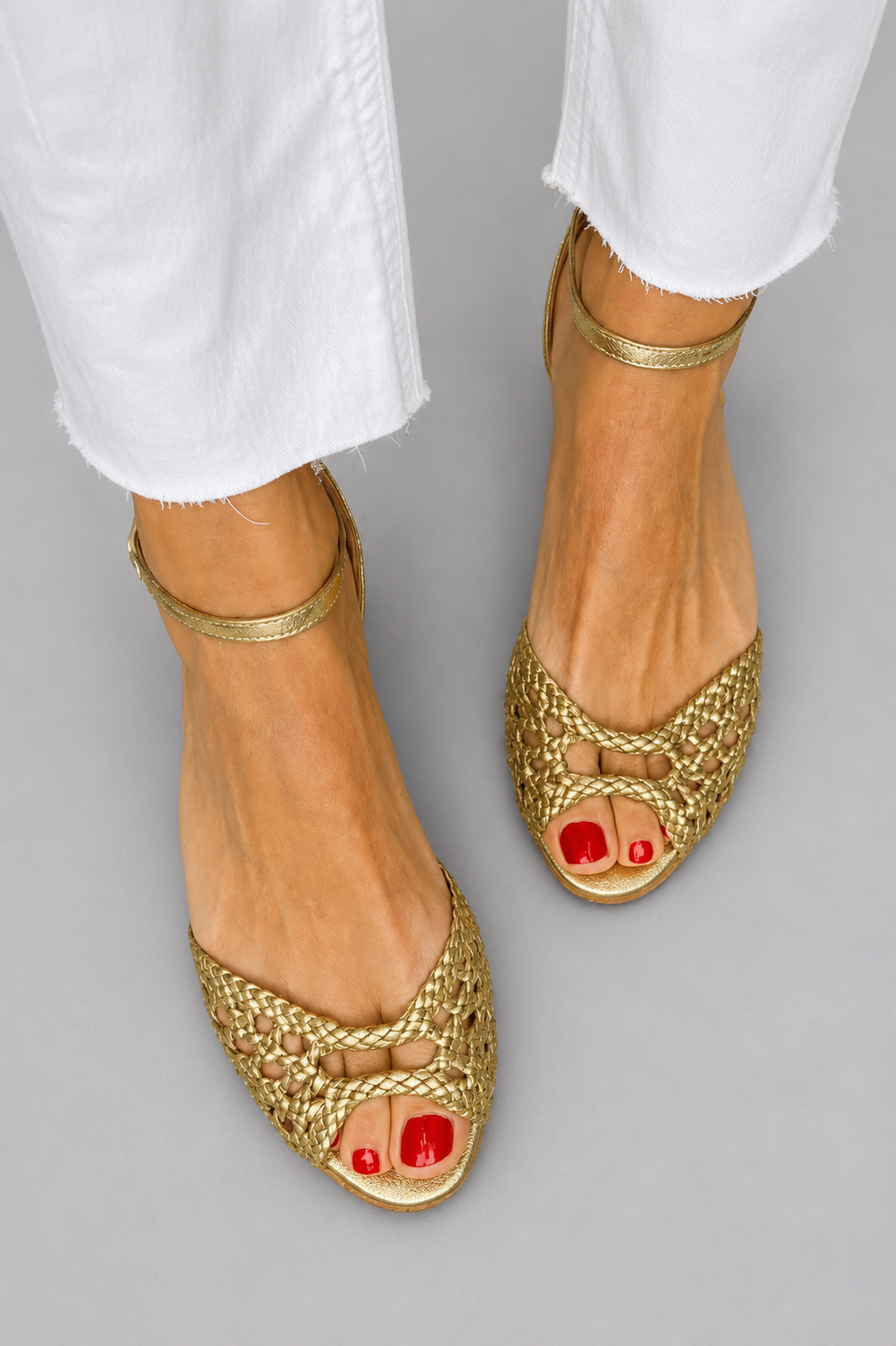 Sandales Femme avec Design Tissé Élégant Lucyle
