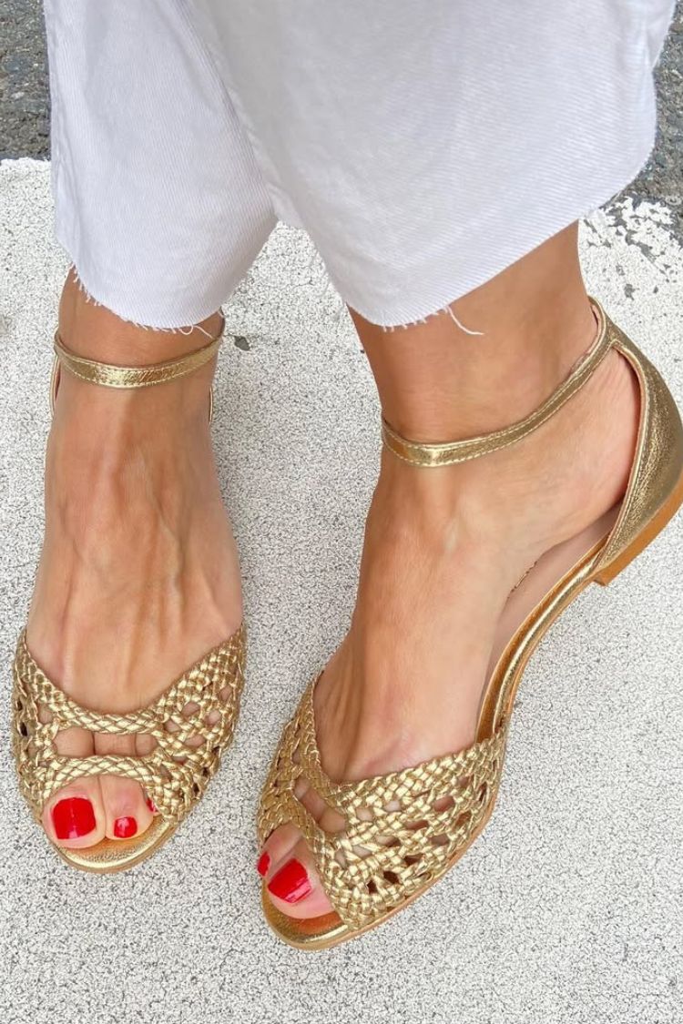 Sandales Femme avec Design Tissé Élégant Lucyle