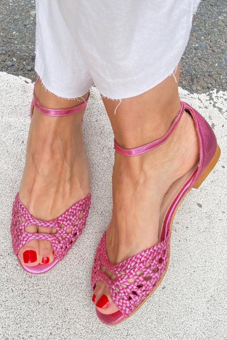 Sandales Femme avec Design Tissé Élégant Lucyle