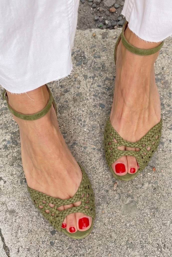 Sandales Femme avec Design Tissé Élégant Lucyle