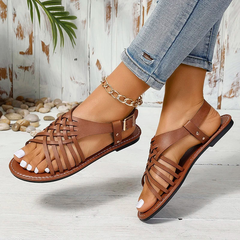 Sandales Femme avec Design Tressé Lucyle