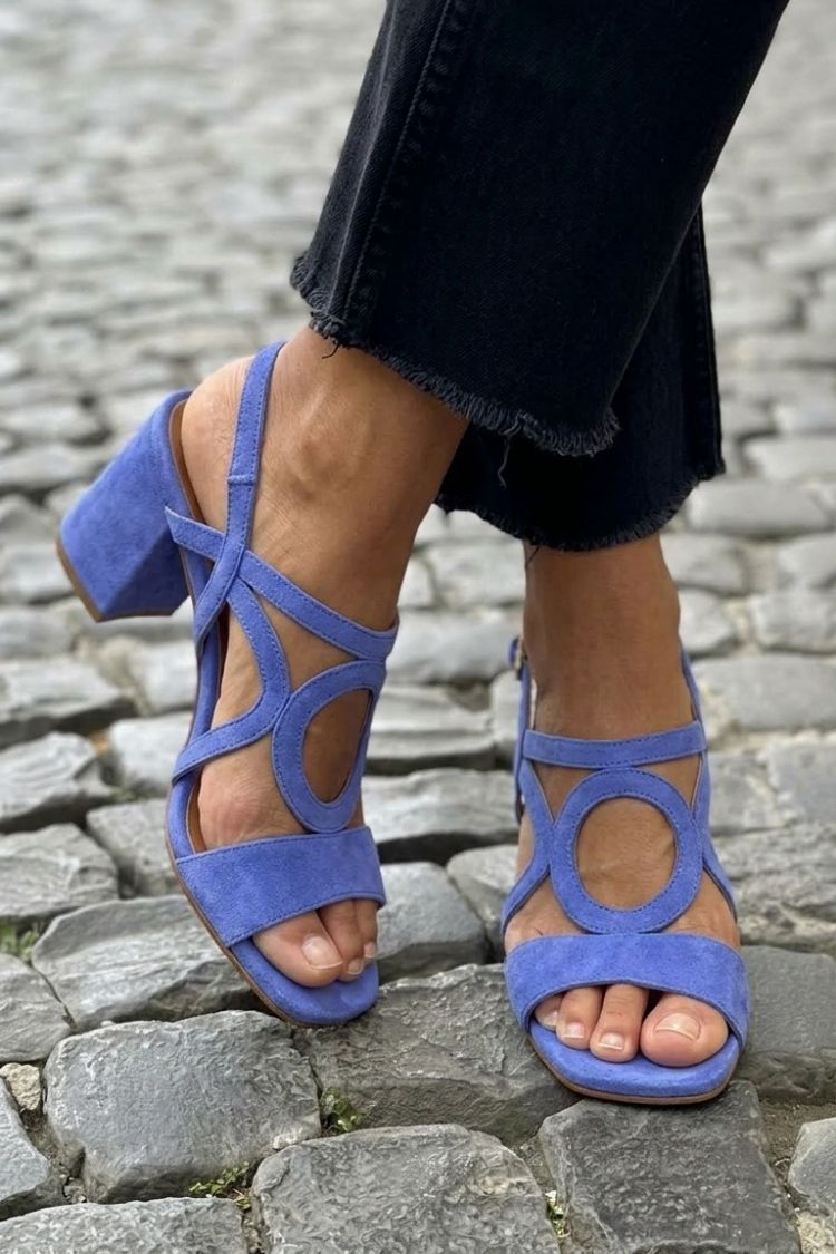 Sandales Femme avec Détail Circulaire Élegant Lucyle