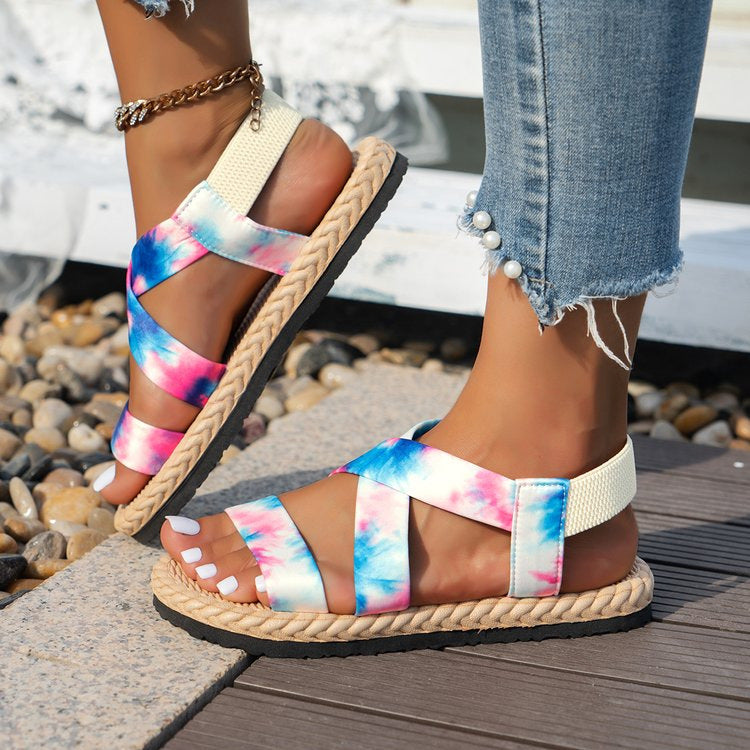 Sandales Femme avec Détail Tressé Lucyle
