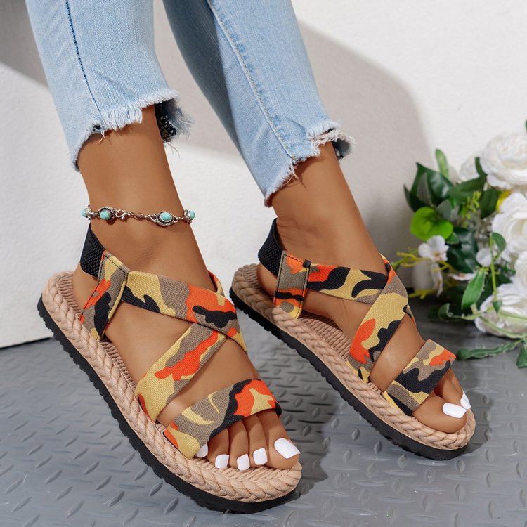 Sandales Femme avec Détail Tressé Lucyle