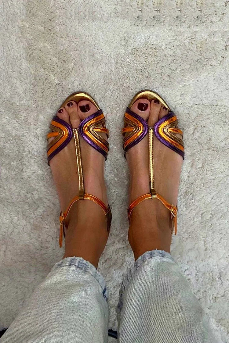 Sandales Femme avec Détails Décoratifs Lucyle