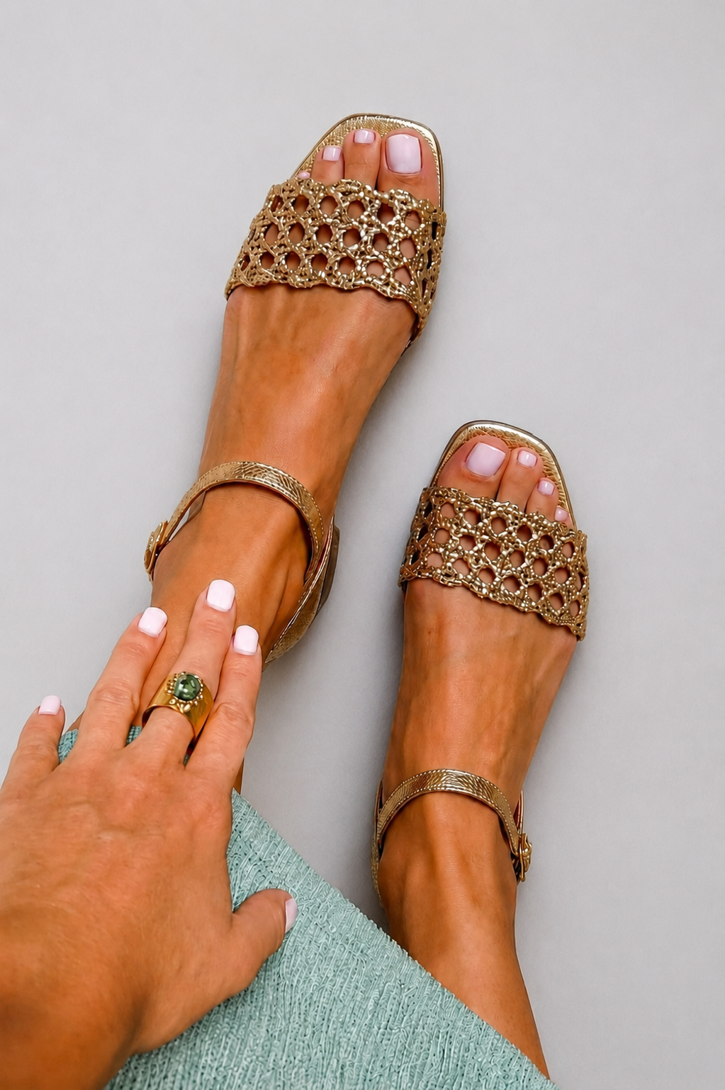 Sandales Femme avec Détails Découpés Lucyle