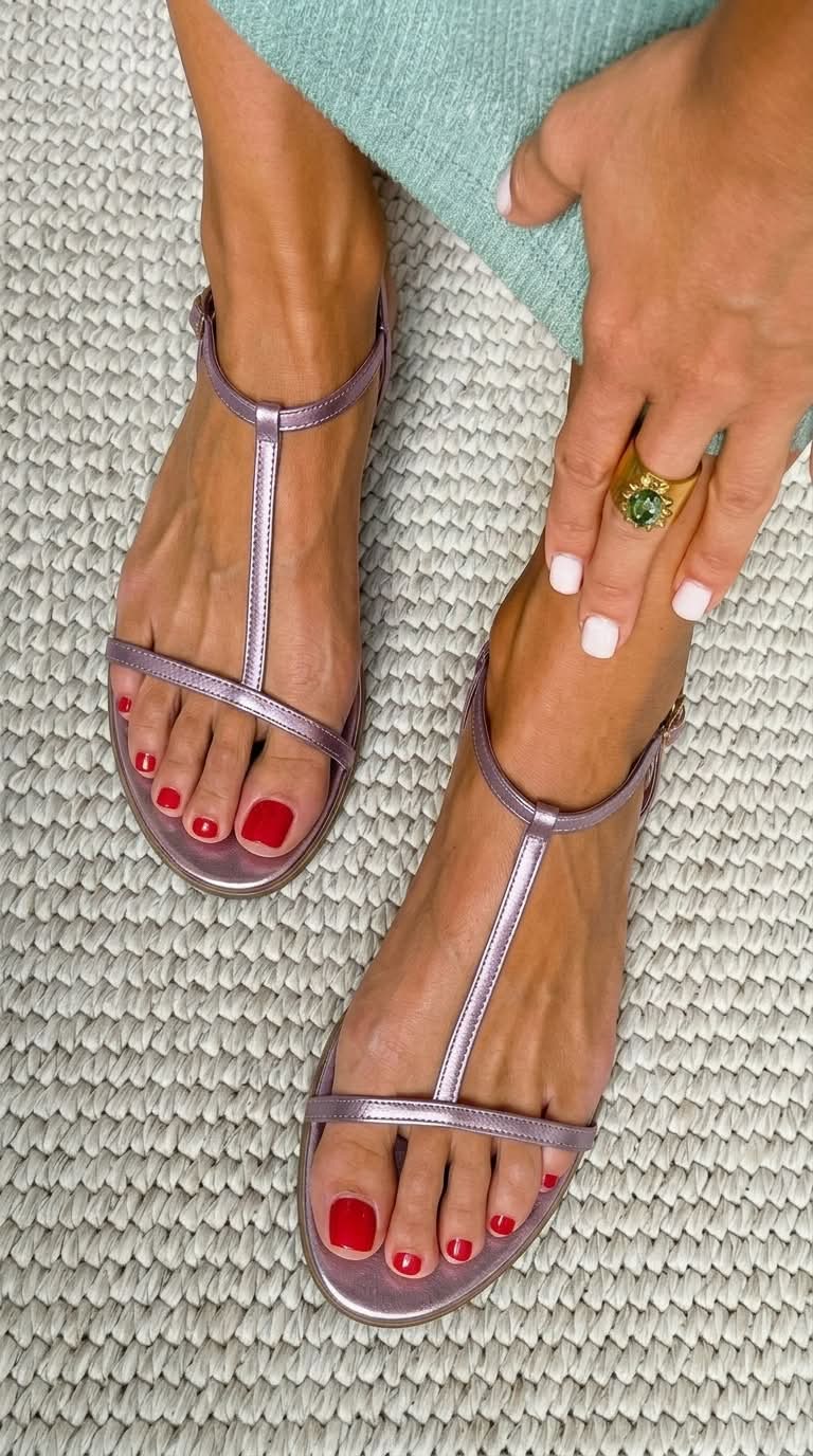 Sandales Femme avec Détails Dorés Lucyle