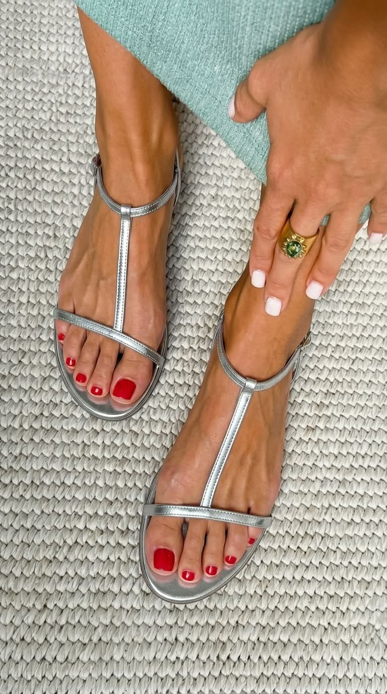 Sandales Femme avec Détails Dorés Lucyle