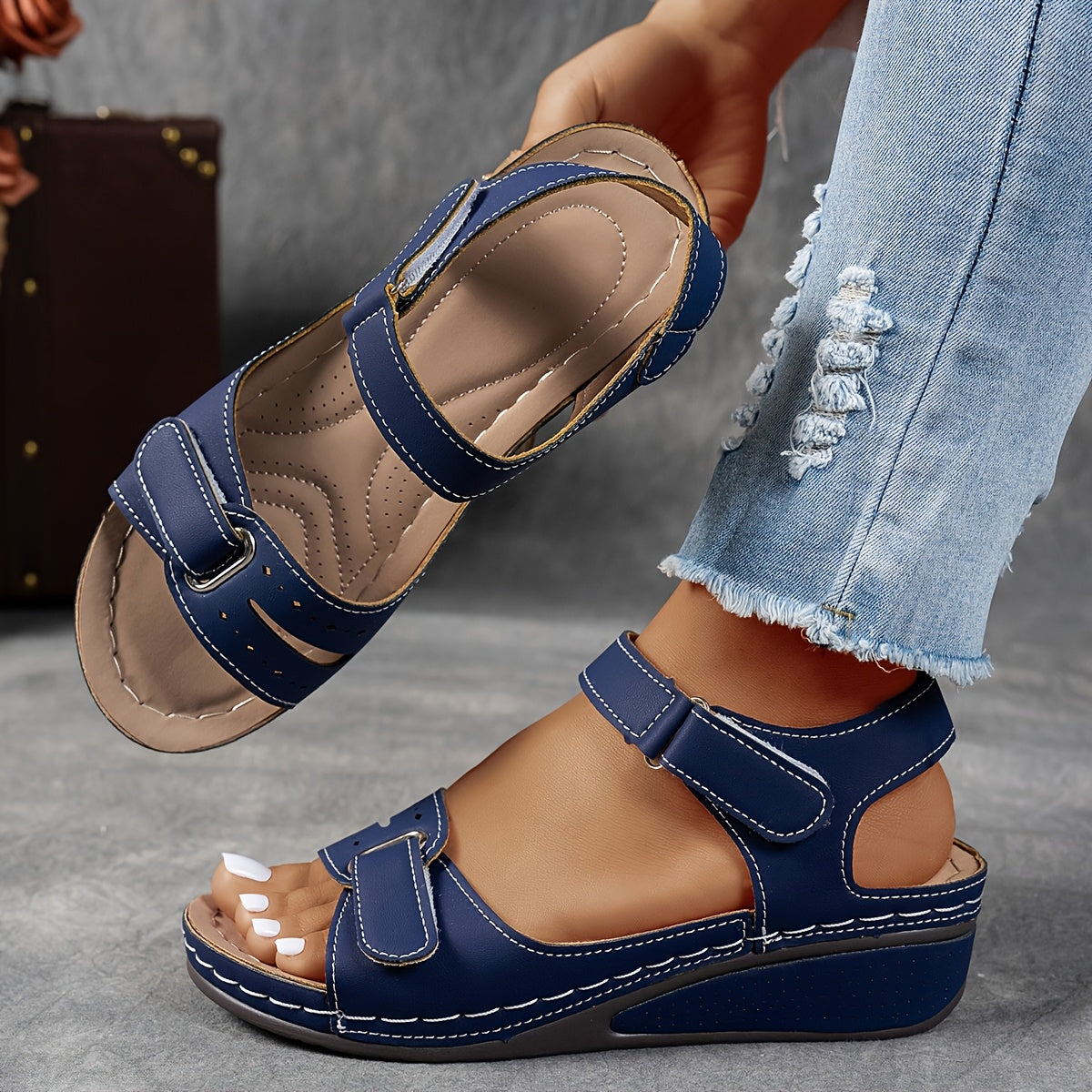 Sandales Femme avec Semelle Ergonomique Lucyle