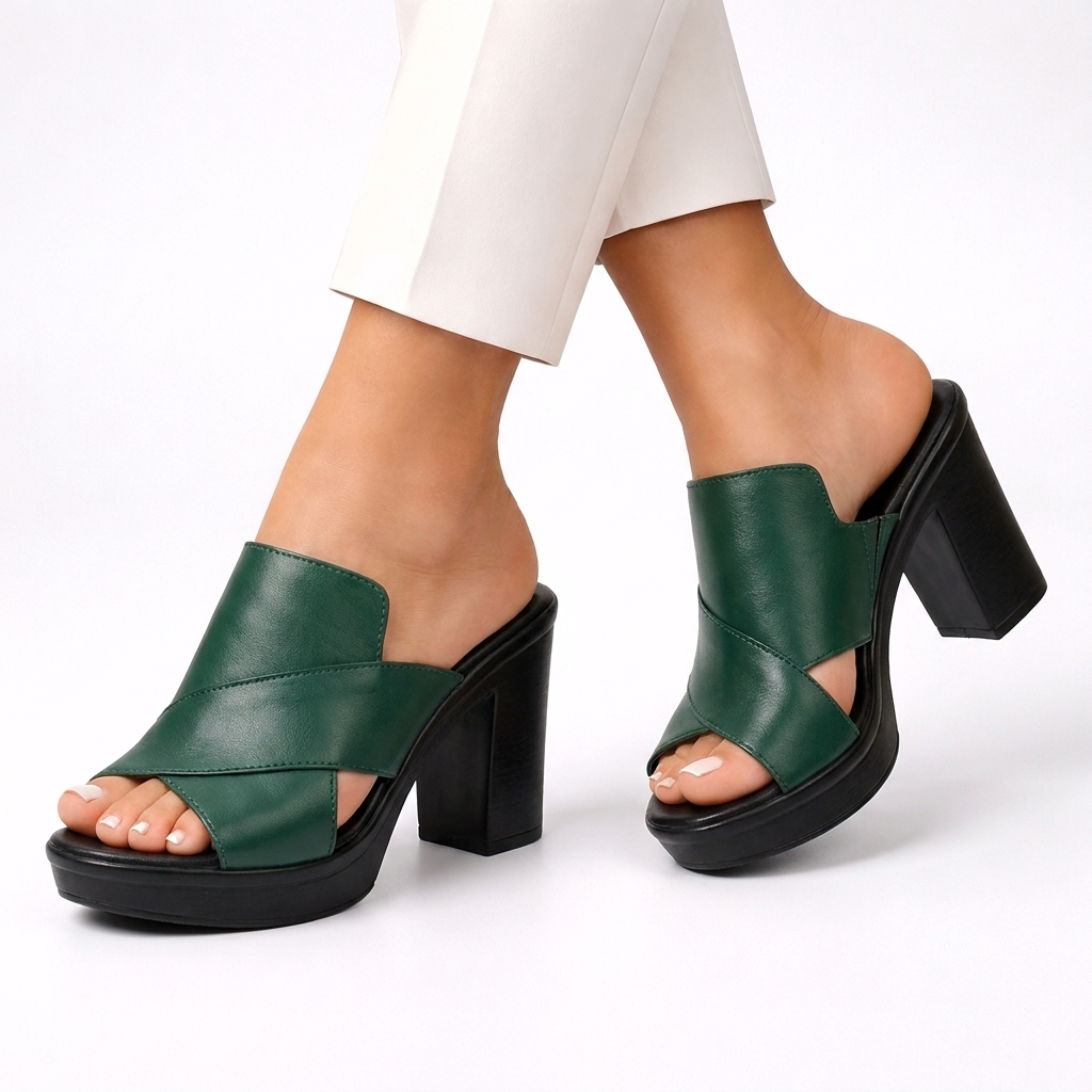 Sandales Femme avec Talon Bloc et Semelle Rembourrée Lucyle
