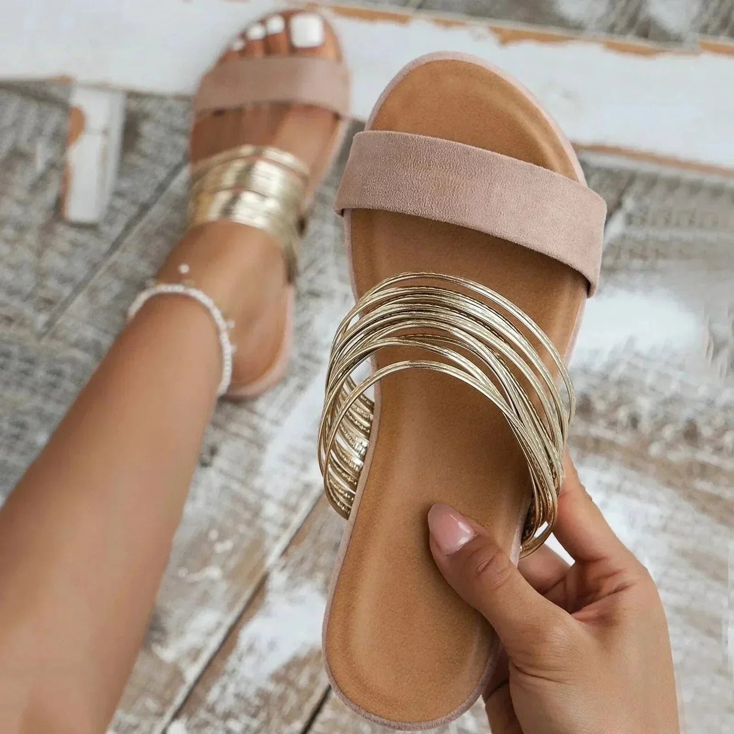 Sandales Femme avec Semelle Rembourrée Lucyle