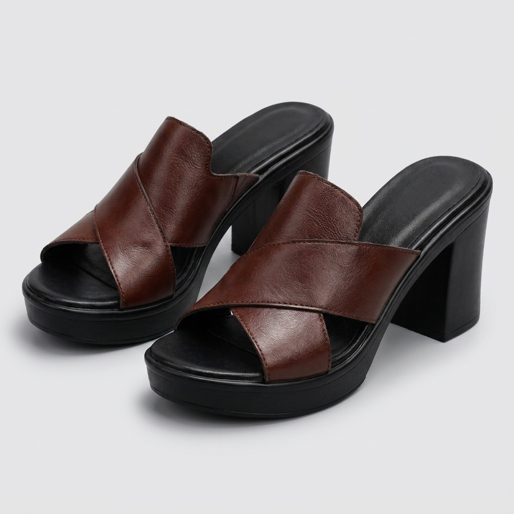 Sandales Femme avec Talon Bloc et Semelle Rembourrée Lucyle