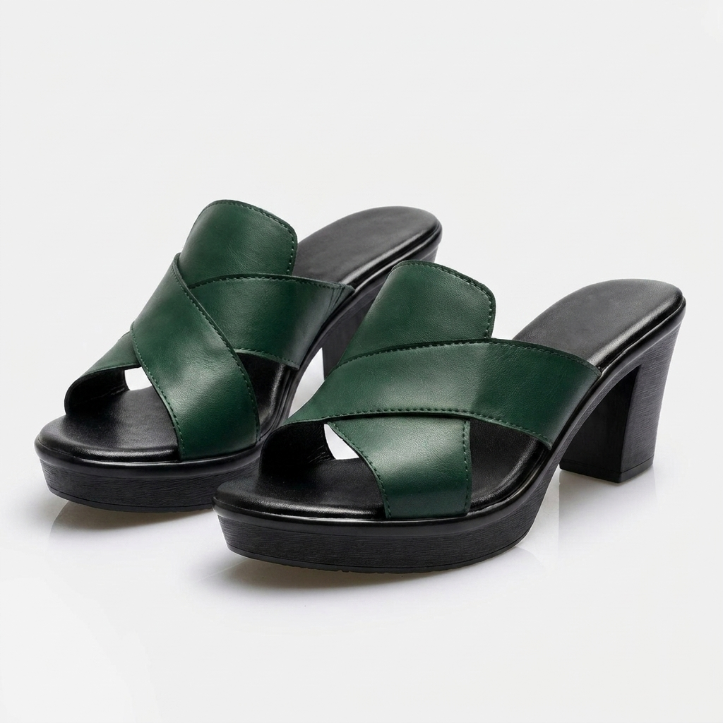 Sandales Femme avec Talon Bloc et Semelle Rembourrée Lucyle