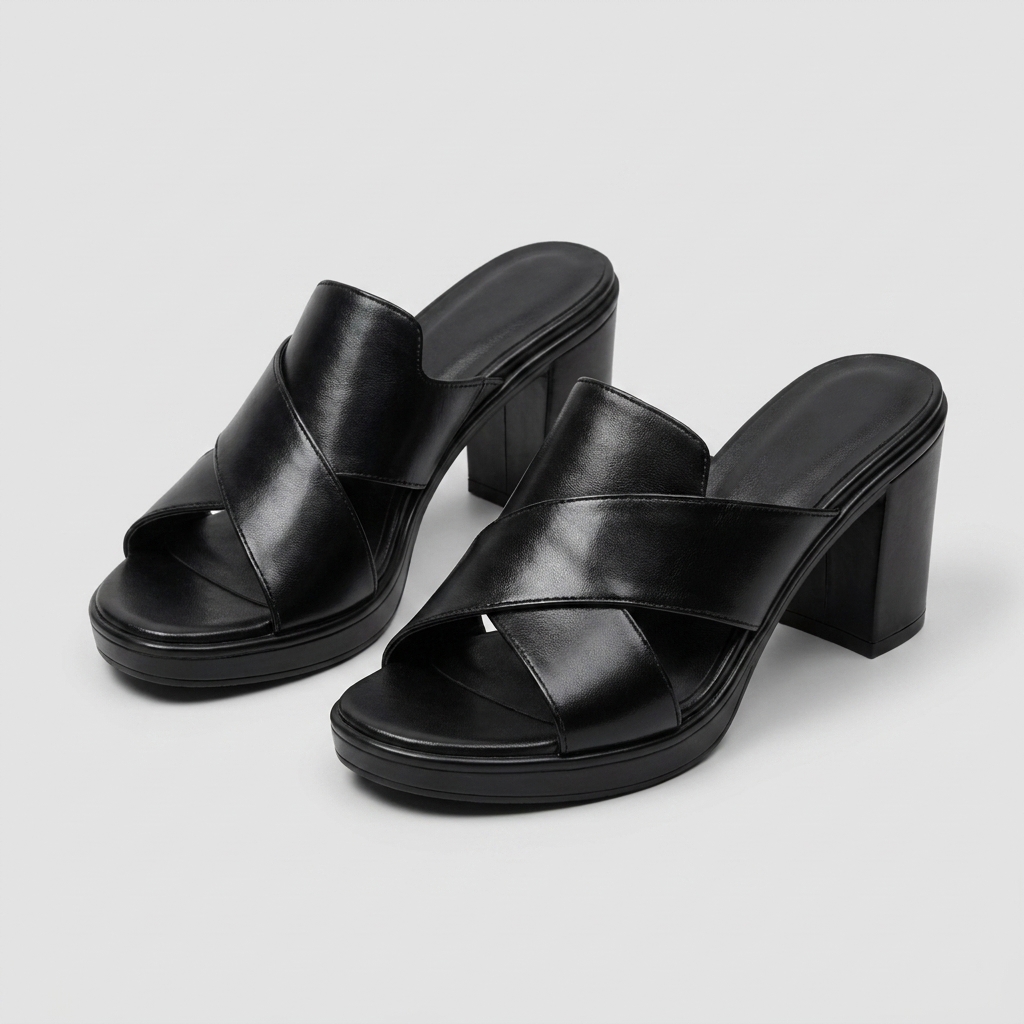 Sandales Femme avec Talon Bloc et Semelle Rembourrée Lucyle