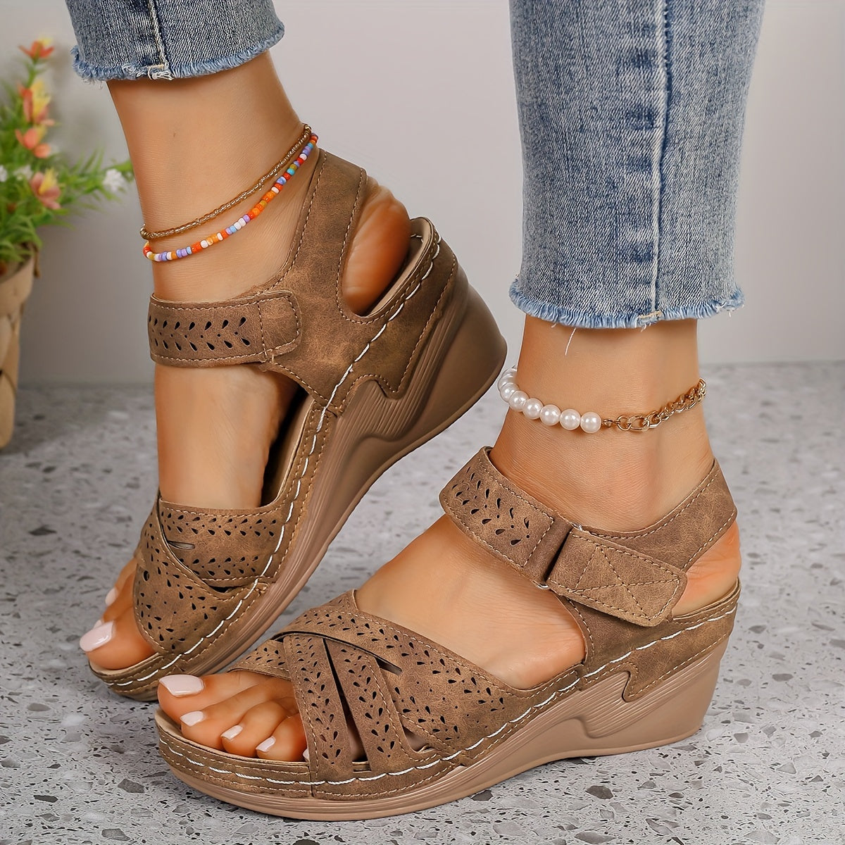 Sandales Femme avec Semelle Stability+ Lucyle