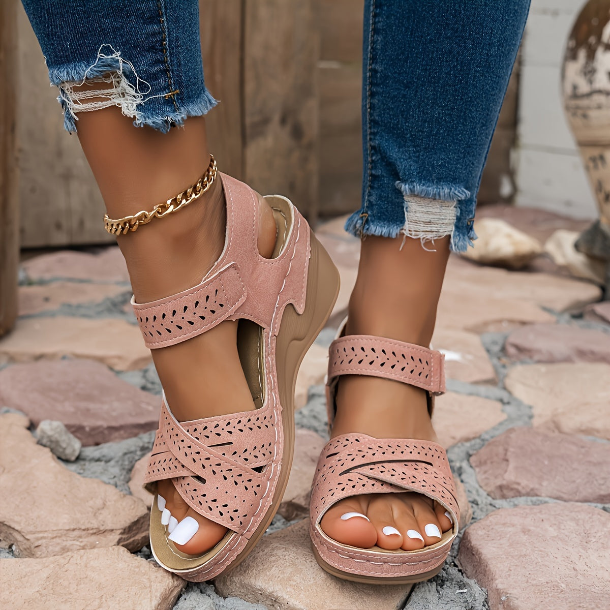 Sandales Femme avec Semelle Stability+ Lucyle