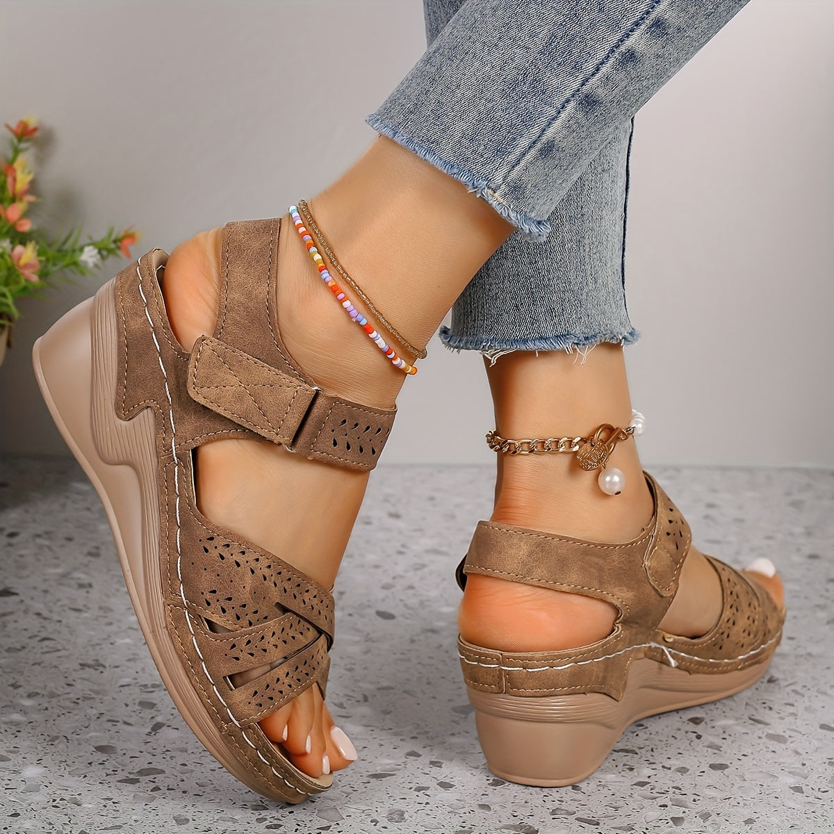 Sandales Femme avec Semelle Stability+ Lucyle