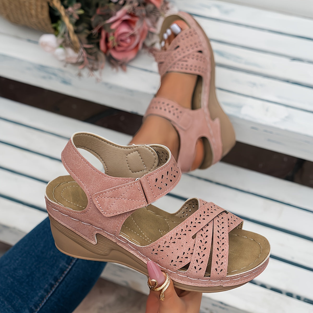 Sandales Femme avec Semelle Stability+ Lucyle