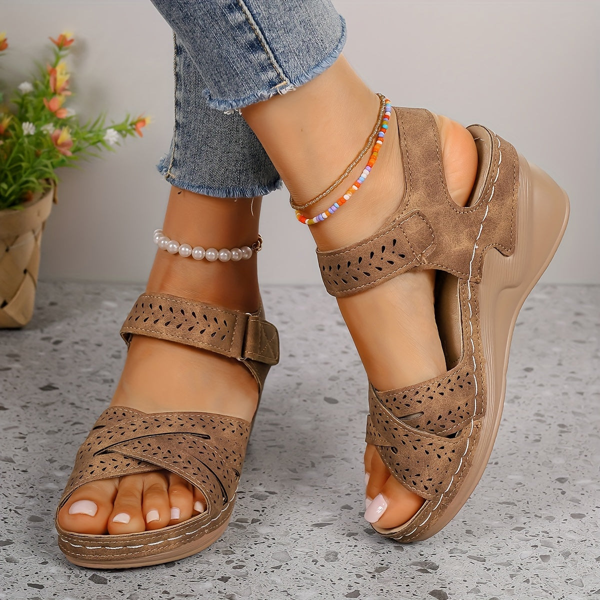 Sandales Femme avec Semelle Stability+ Lucyle