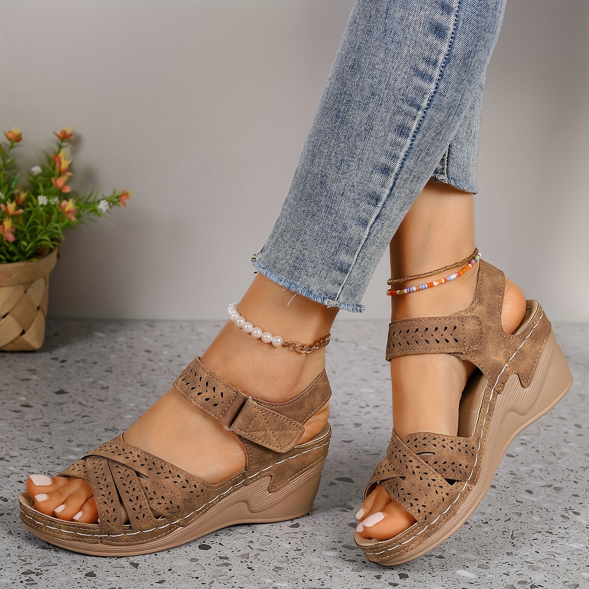 Sandales Femme avec Semelle Stability+ Lucyle