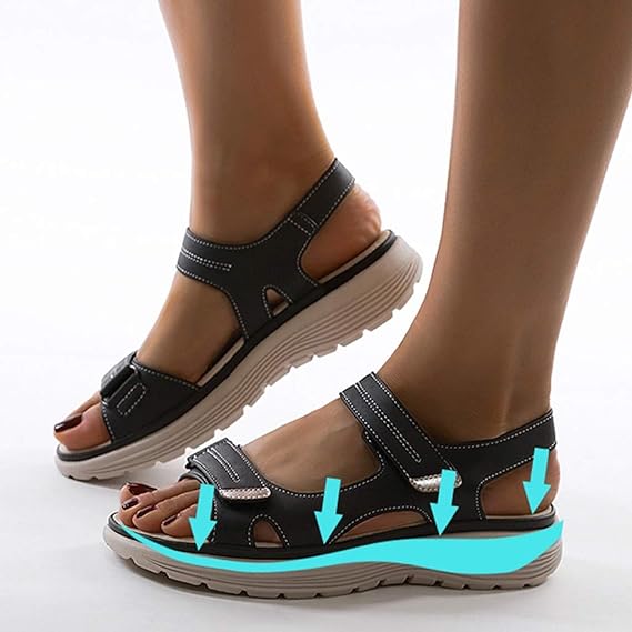Sandales Femme avec Soutien Orthopédique et Confort Lucyle